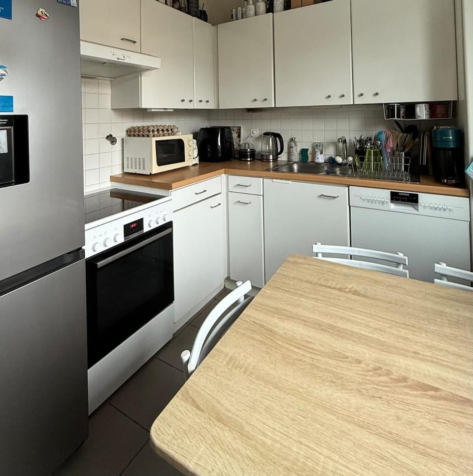 Double room and private bath in a shared flat, quiet, close to the UN and airport Apartment in Geneva