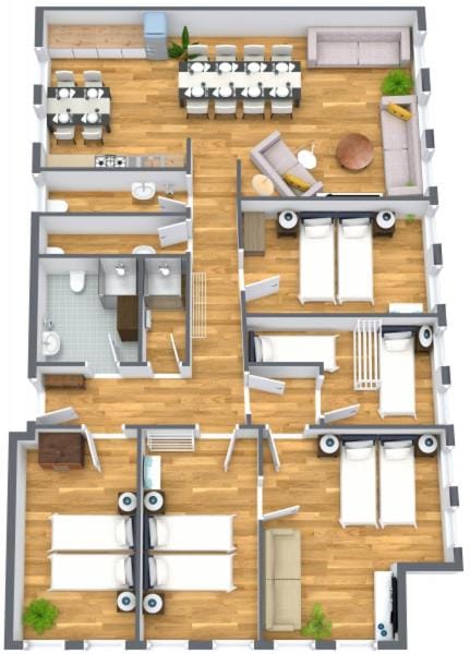 Toilet, Bathroom, Living room, Bedroom, kitchen