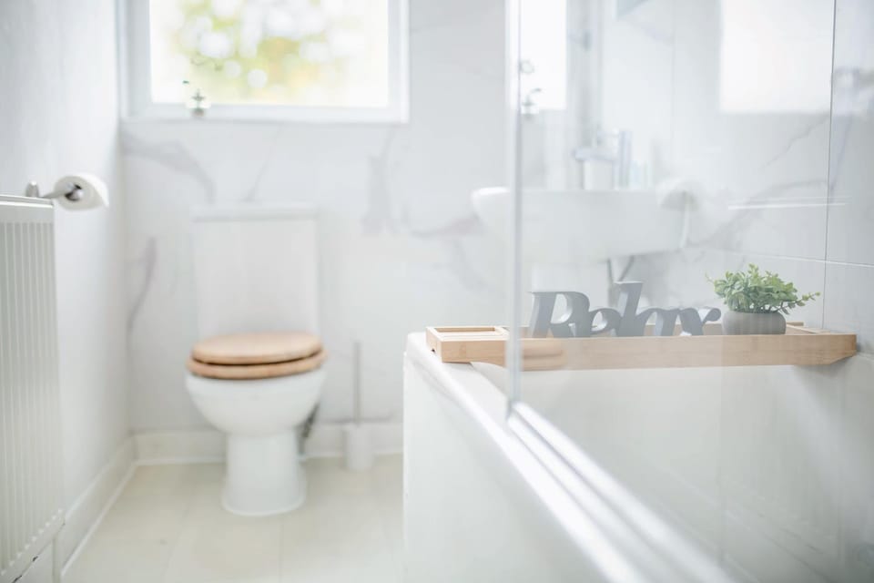 Shower, Toilet, Bathroom, Bath