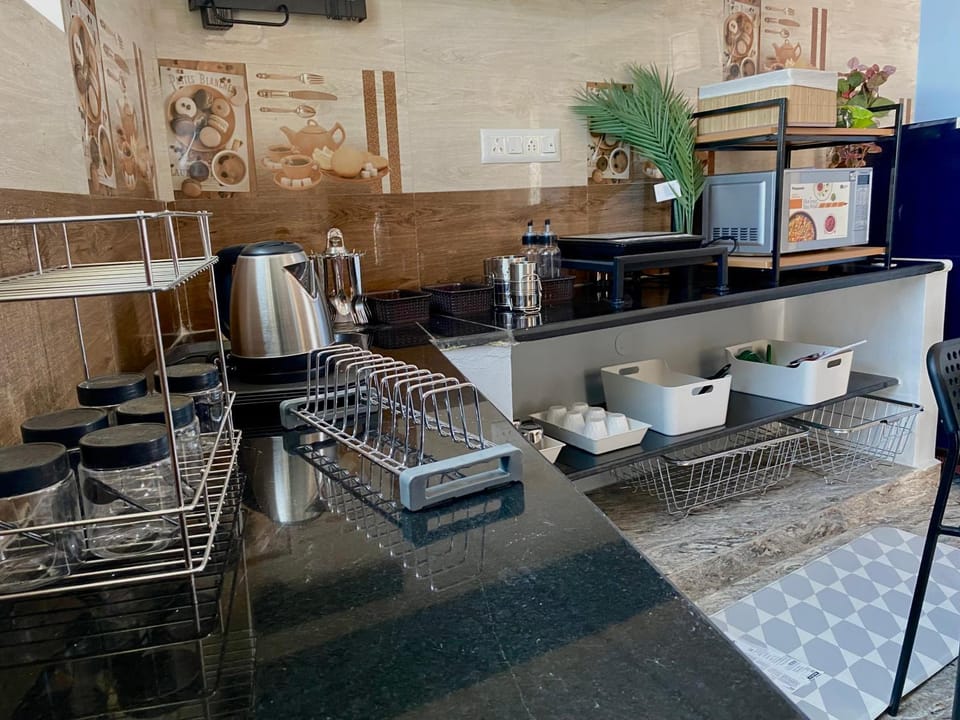 Mindful Rooftop Yoga Stay in Gokulam Bright, Airy Private Family Terrace Apartment Apartment in Mysuru