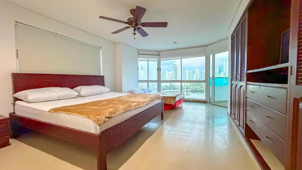 Apartamento con buena ubicación vista ideal familiar Apartment in Cartagena