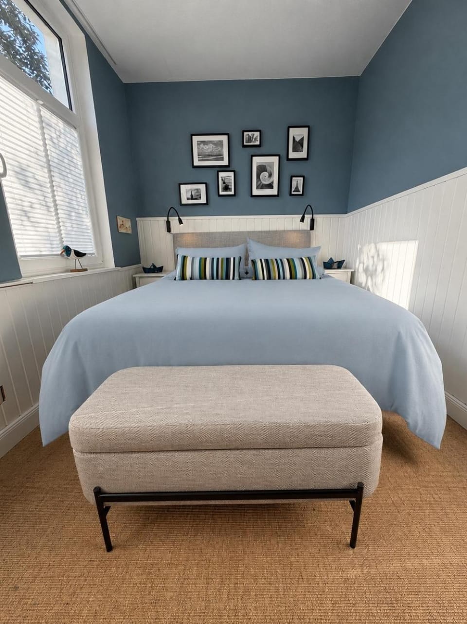 Flora Maris-Design trifft Inselgarten Apartment in Friesland