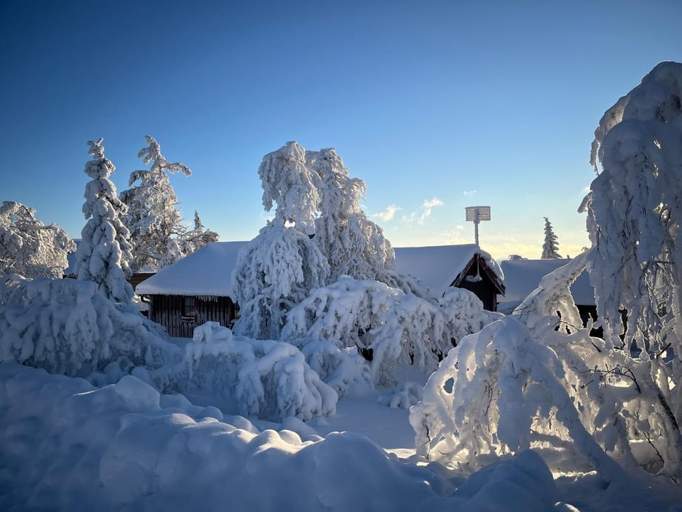 Högt upp på fjället! House in Sweden