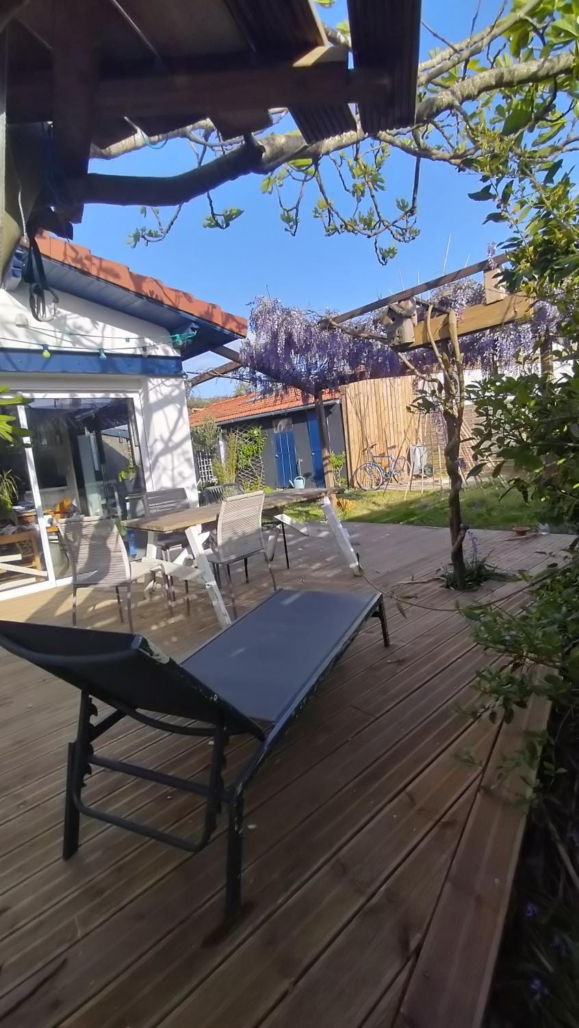 Spring, Garden, Balcony/Terrace, Garden view