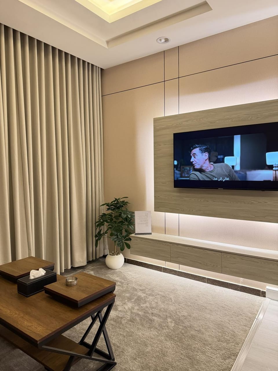 TV and multimedia, Seating area