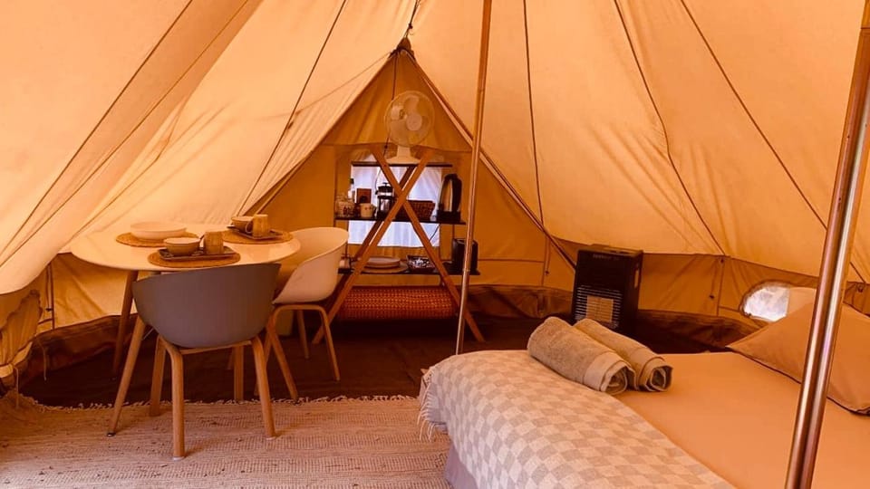 Lafken Maipo Luxury tent in Santiago