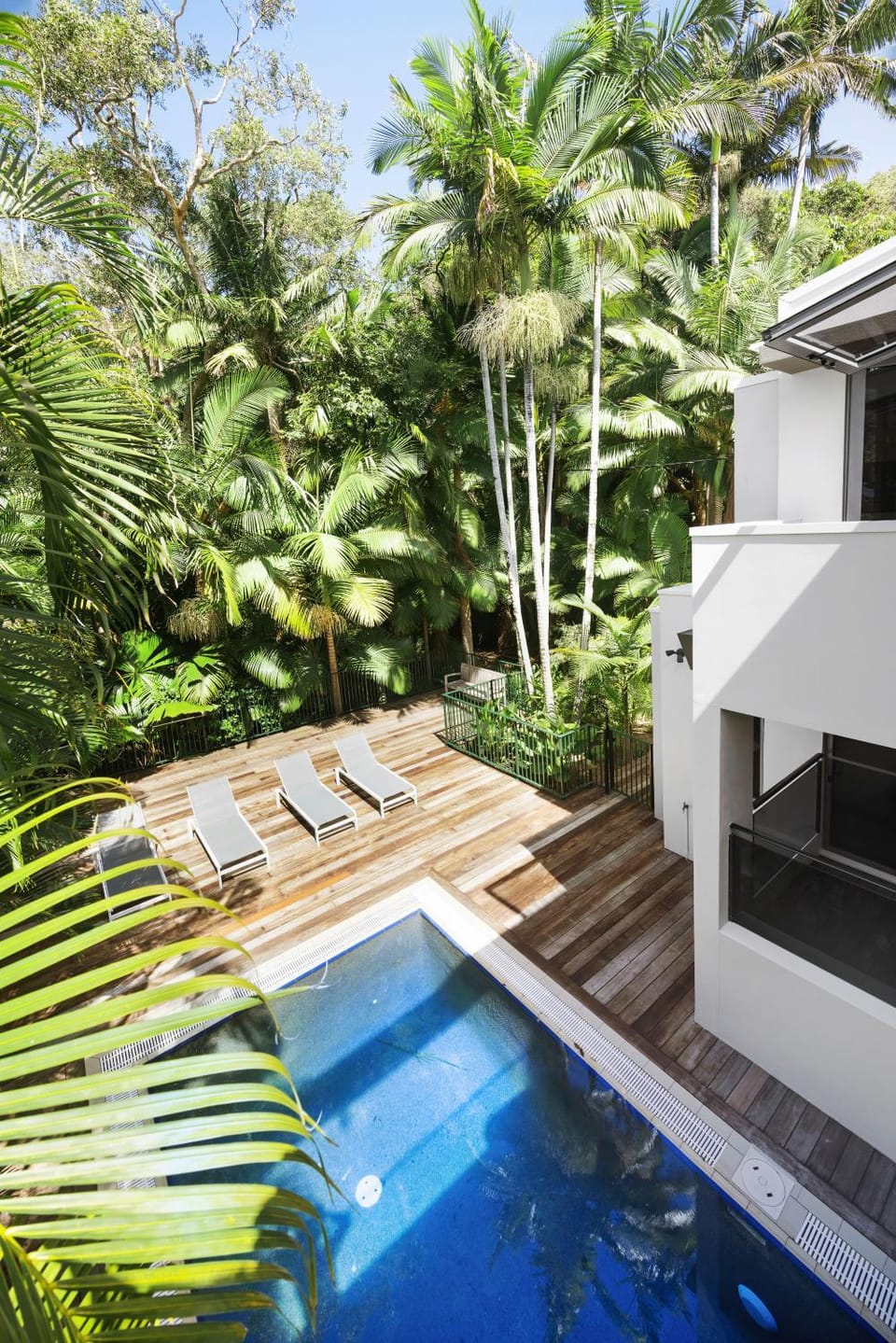 Garden, Pool view, Swimming pool, sunbed