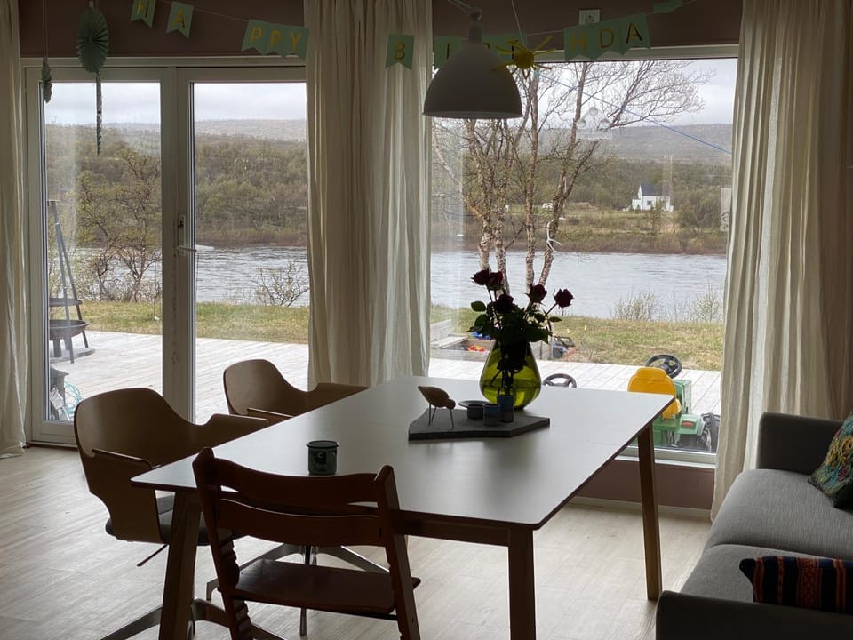 Dining area, River view