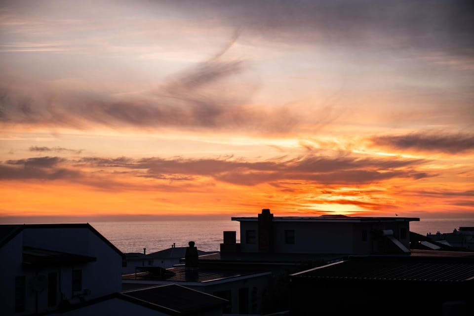 Natural landscape, Sea view, Sunset