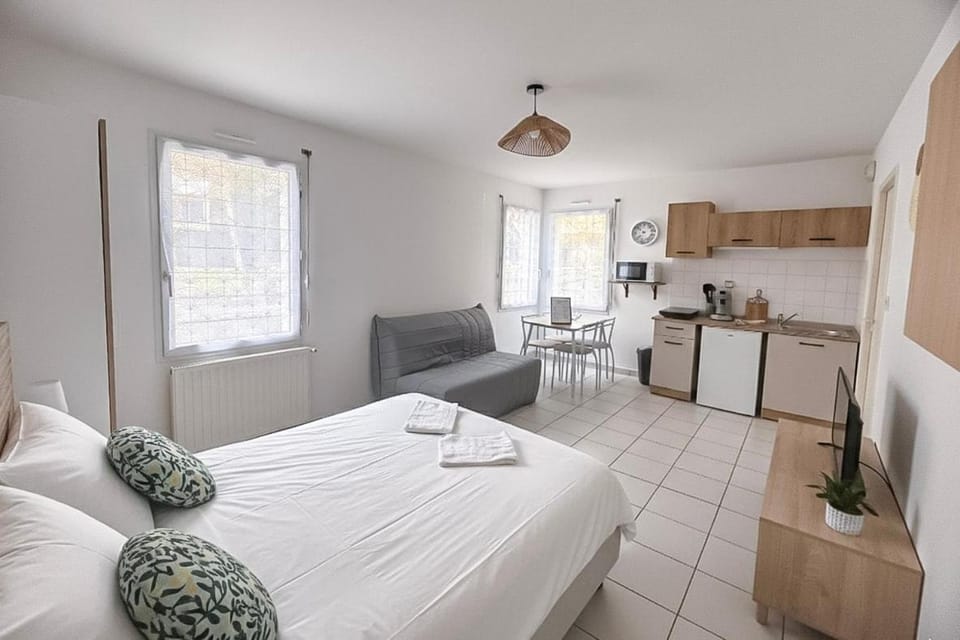 Le Nid Vendéen - Cozy studio 2-4 pers 15 min du Parc Apartment in Pays de la Loire
