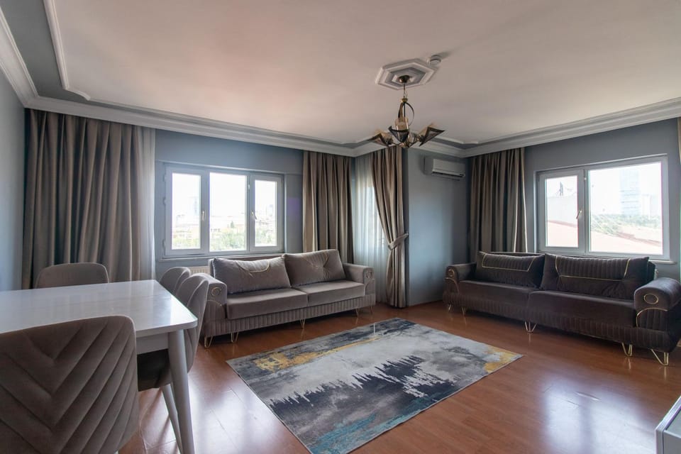 Living room, air conditioner