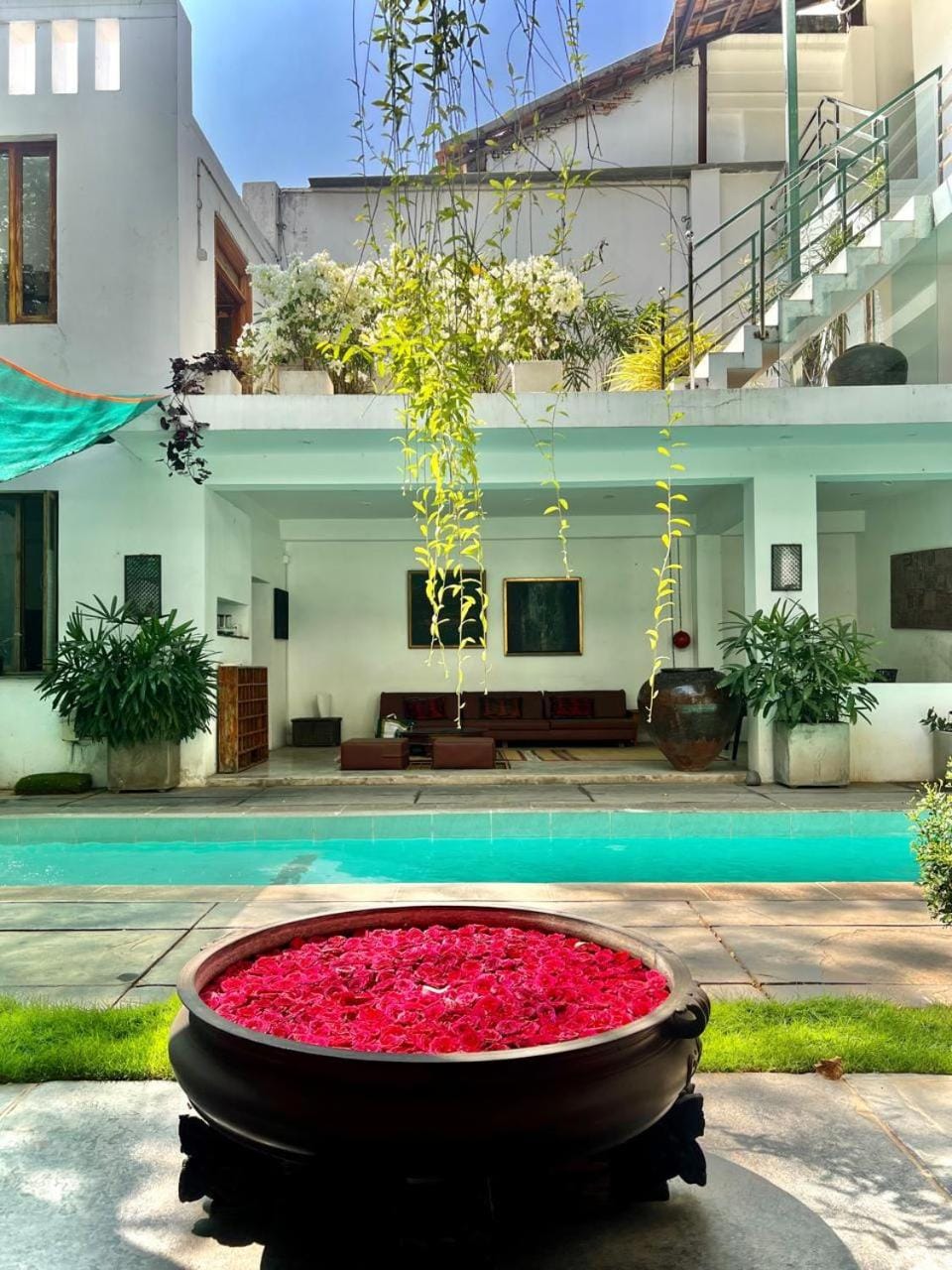 Patio, Balcony/Terrace, Garden view, Swimming pool