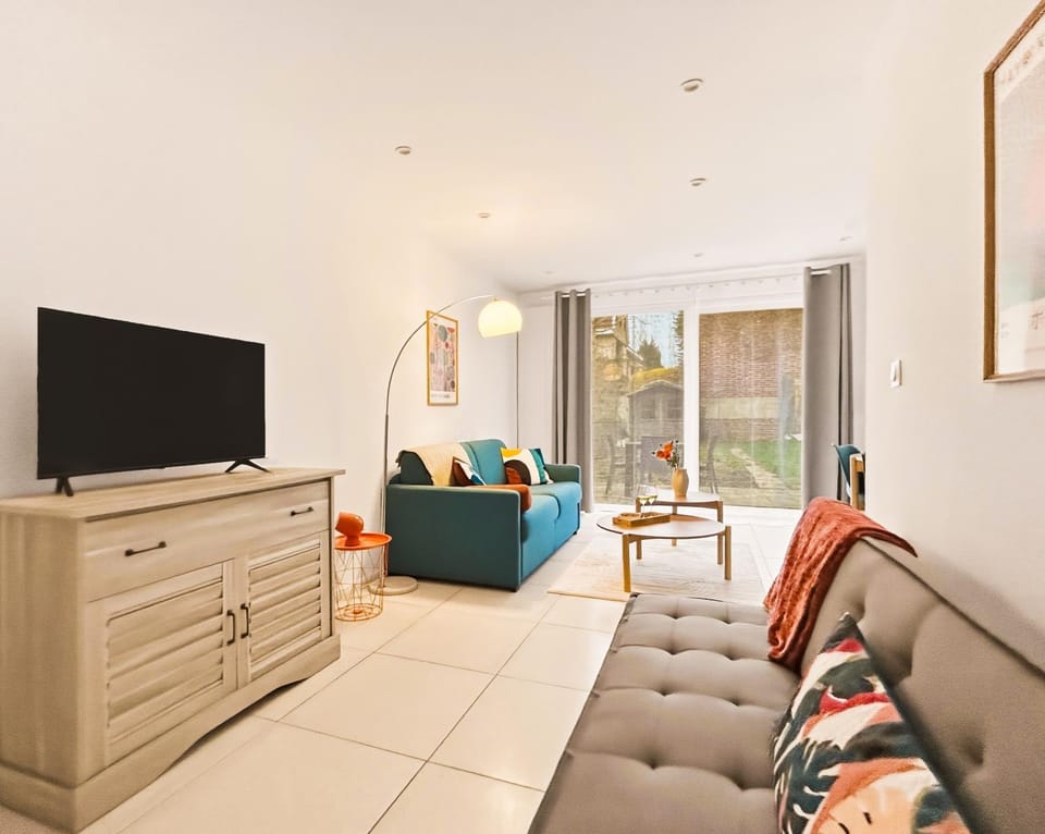 Charmant appartement RDC avec jardin privé Apartment in Villeneuve-d'Ascq