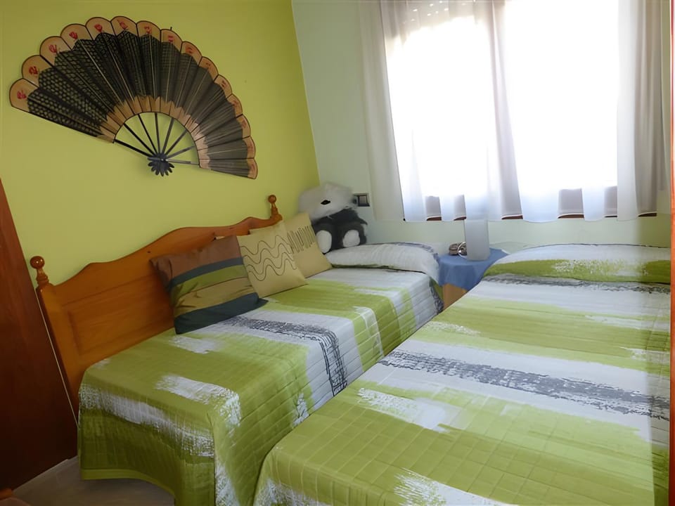 Property building, Living room, Bedroom