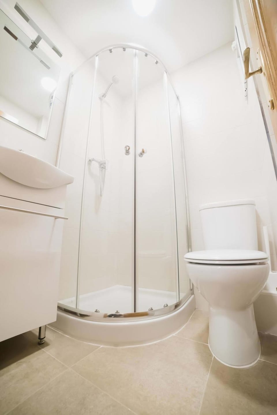 Shower, Bathroom, towels