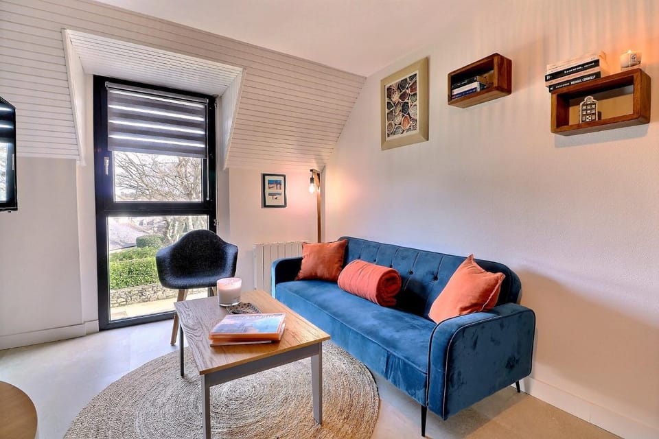 Appartement cosy centre et plage St lunaire Côte Emeraude Apartment in Brittany
