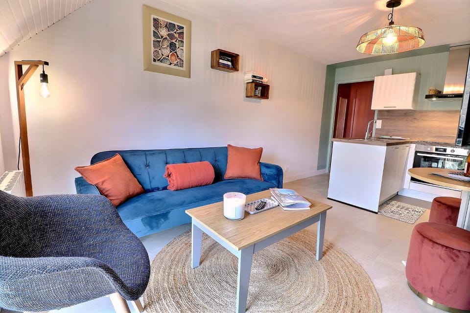 Appartement cosy centre et plage St lunaire Côte Emeraude Apartment in Brittany