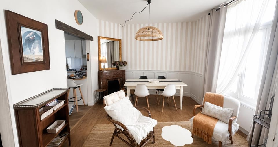 Apprt Cosy à 50m de la Plage & Remblai - 7 Pers Apartment in Les Sables-d'Olonne