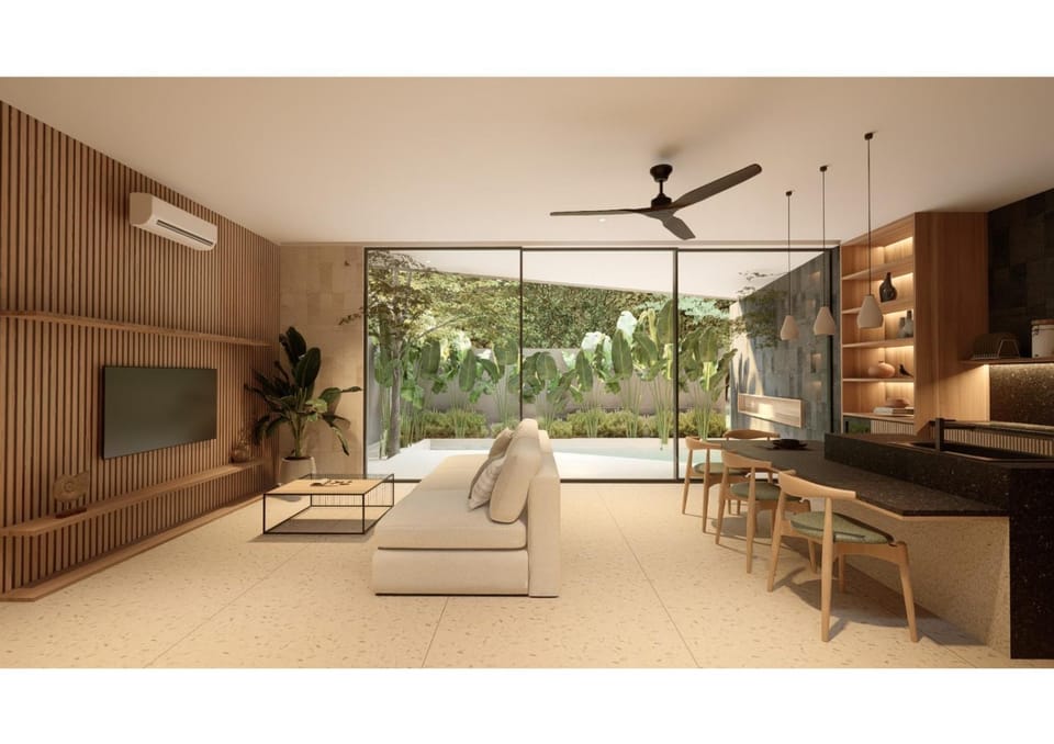 Living room, Dining area