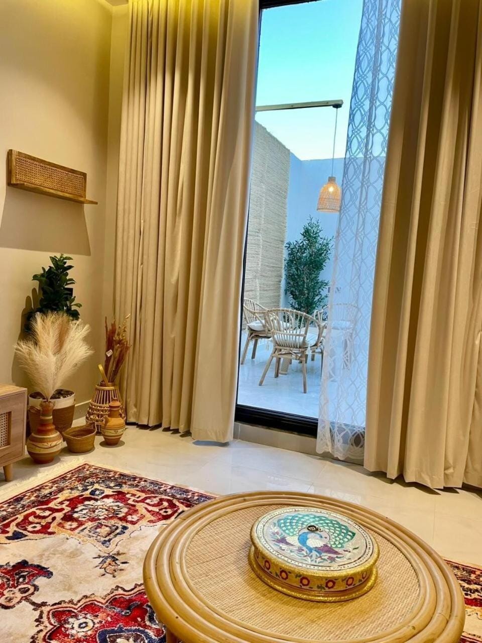 Bohemian Oasis - One Bedroom, Living Room, Outd Apartment in Riyadh