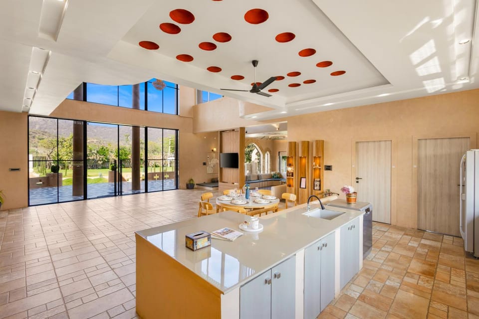 ELIVAAS Signature TUSCAN Villa Pet-Friendly with Pvt Pool and Lawn Villa in Rajasthan