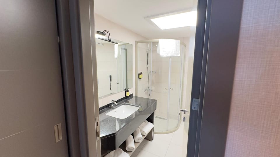 Shower, Toilet, Bathroom, towels