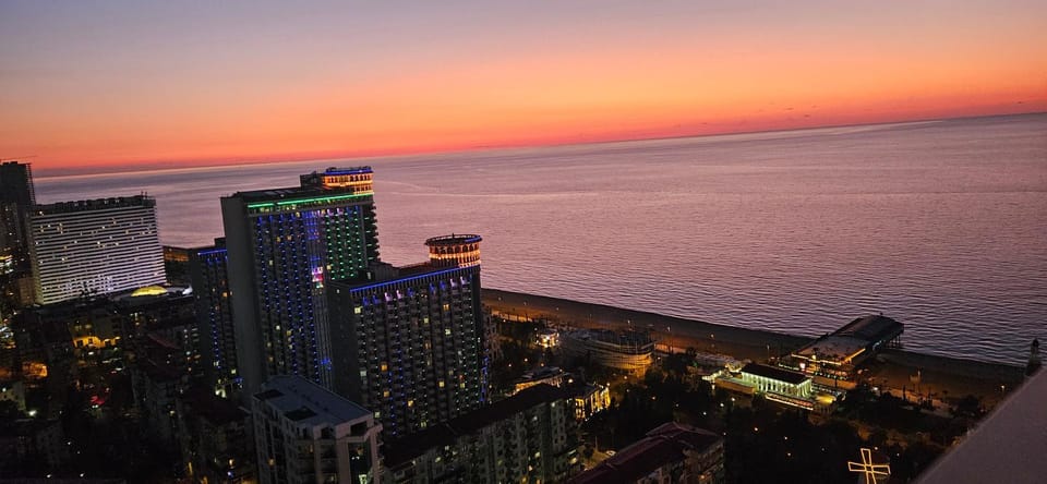 Bird's eye view, Sea view, Sunrise, Sunset