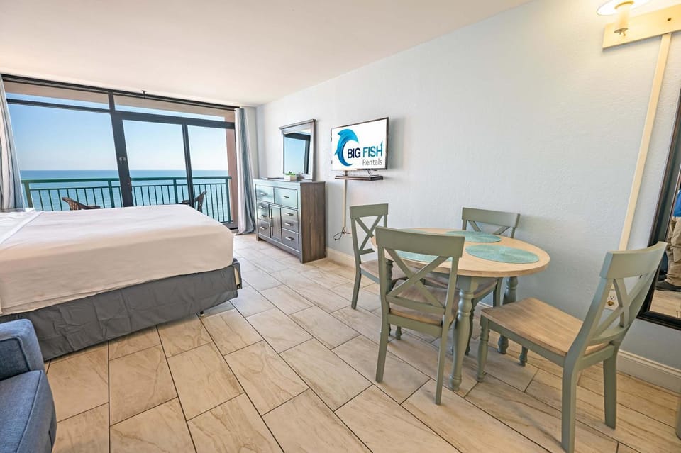 Oceanfront Beach Dream at Sandcastle South Pools Apartment in Myrtle Beach