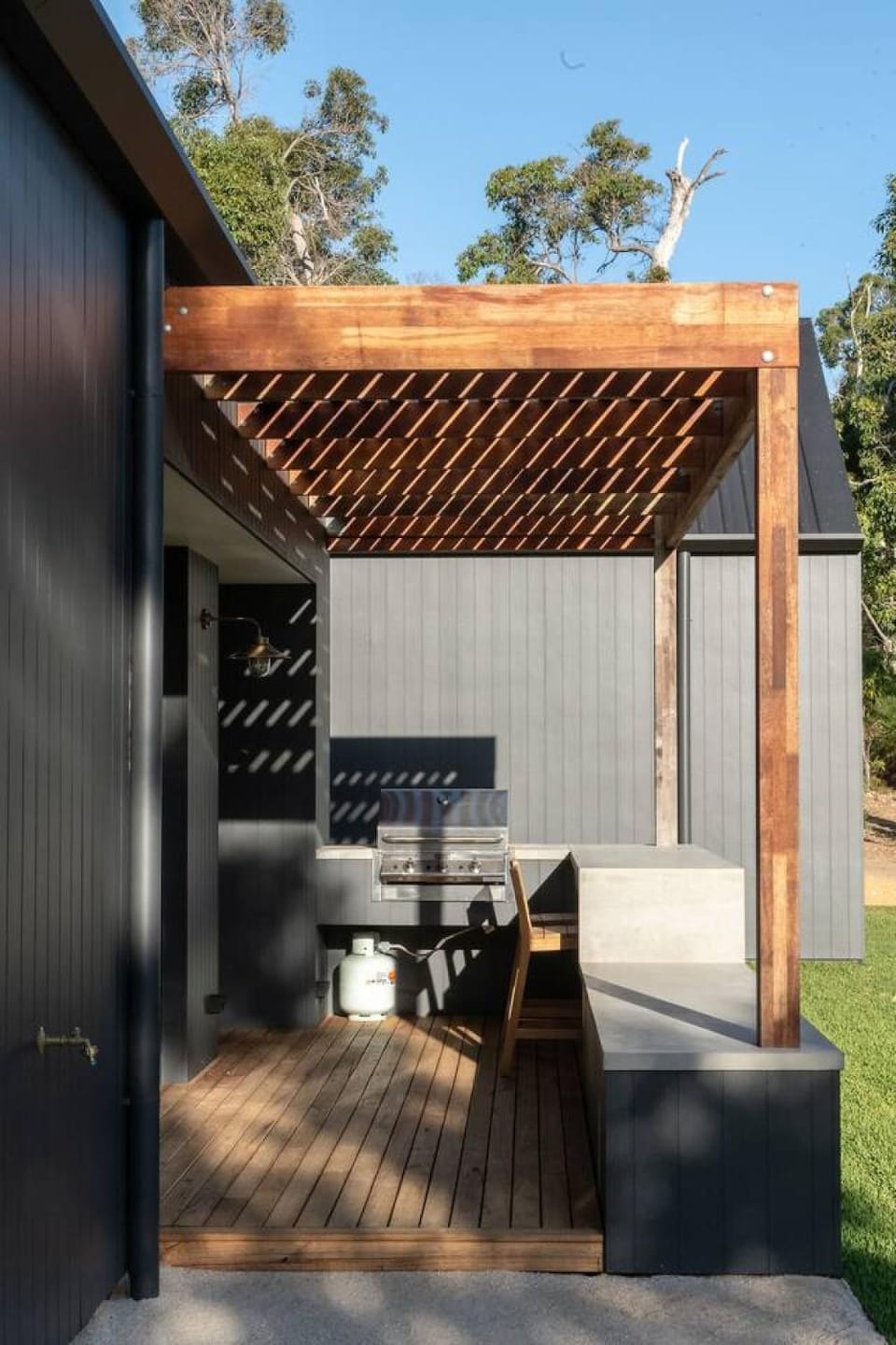 Patio, BBQ facilities, Dining area