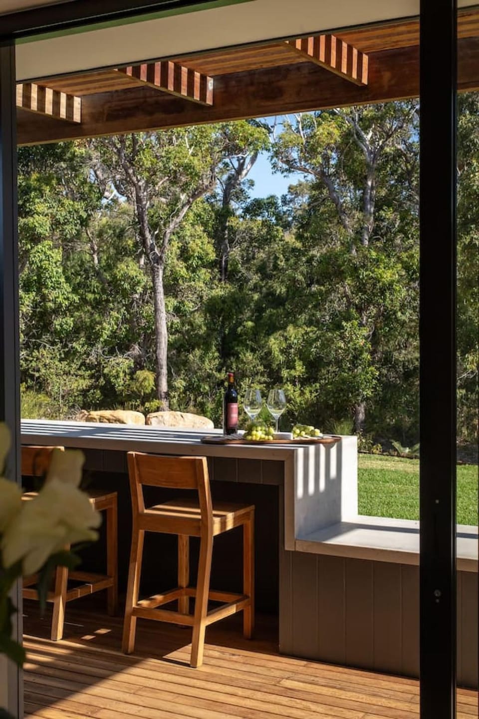 Patio, Spring, Day, Garden, Balcony/Terrace, Garden view