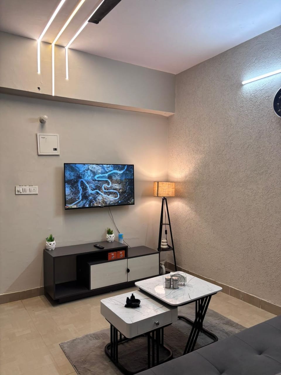 Basera Azure Elegant 1 Bhk Flat Stunning Night view Apartment in Lucknow