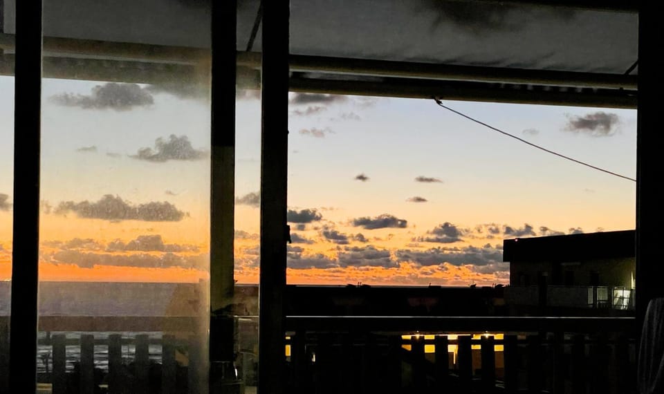 View (from property/room), Balcony/Terrace, Sunset