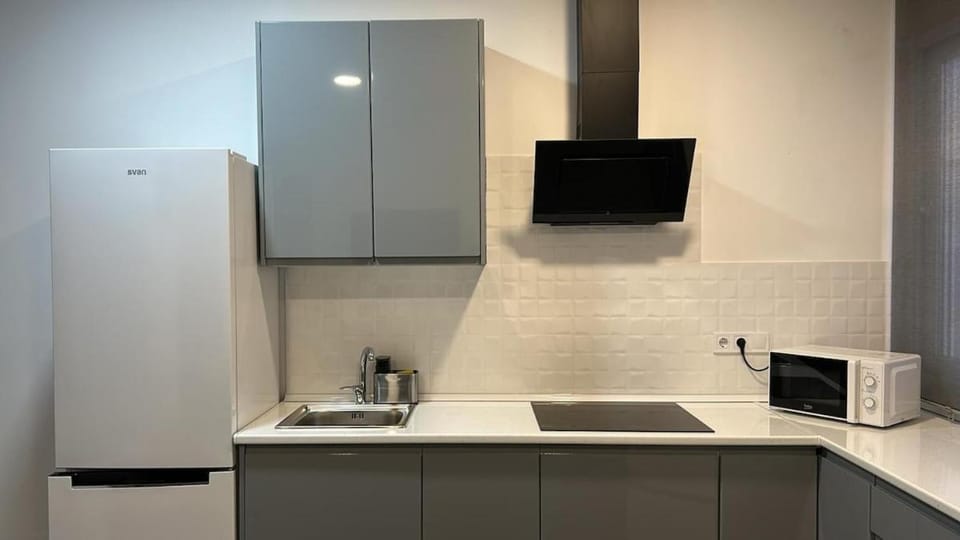 Kitchen or kitchenette, kitchen