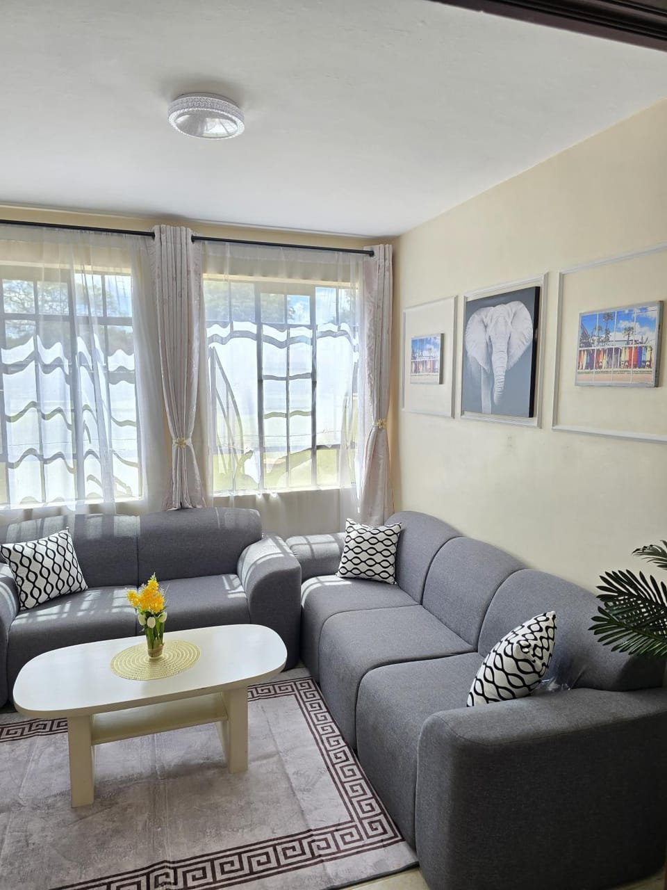 Living room, Bedroom