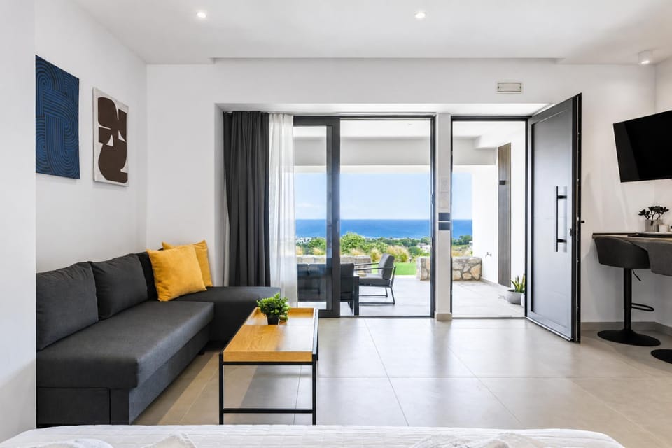 Seating area, Sea view