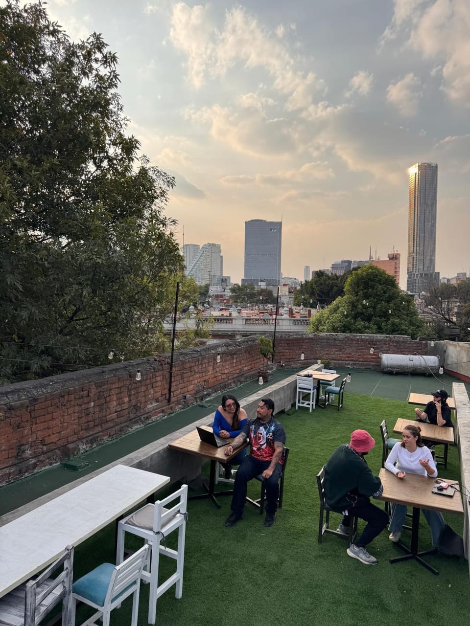 Day, People, Balcony/Terrace, group of guests