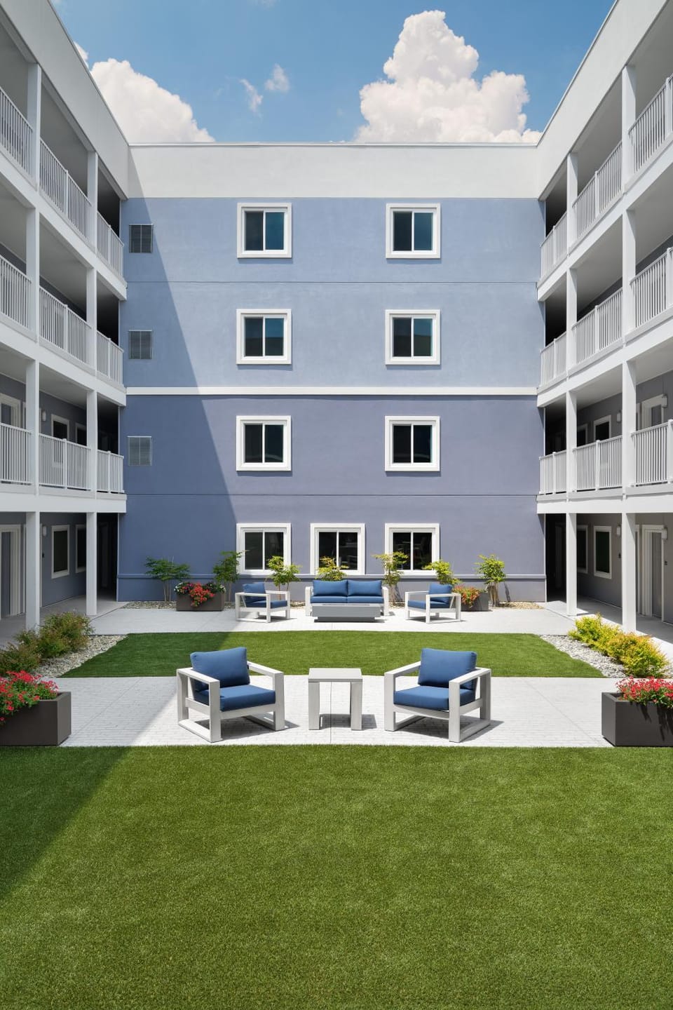 Patio, Inner courtyard view