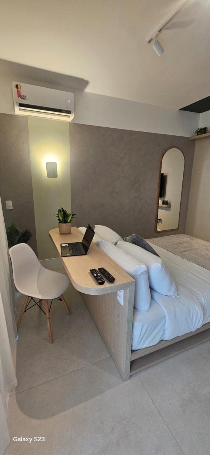 Studio Moderno ao lado Metrô Butantã com Ar - Wi-Fi - Perto da USP Apartment in Sao Paulo City