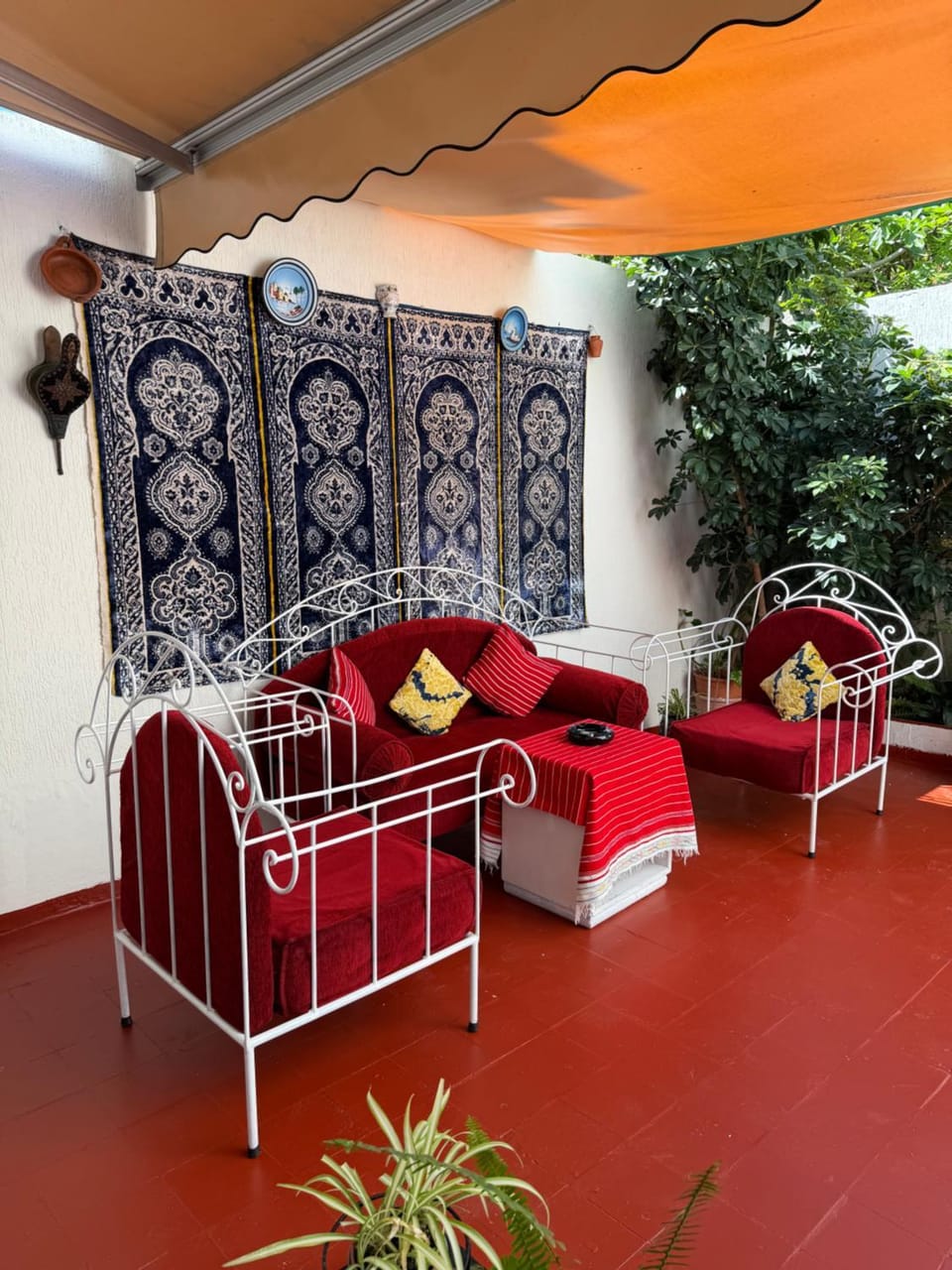Patio, Garden, Garden view