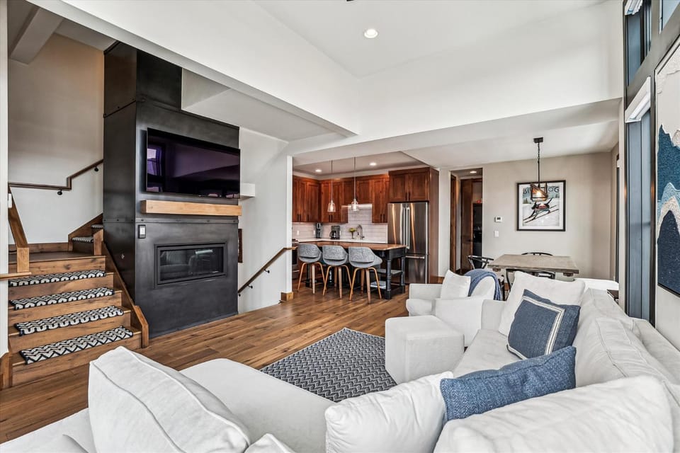 Experience the charm of Frisco in this spacious townhome, Decked Out Downtown, private hot tub House in Frisco