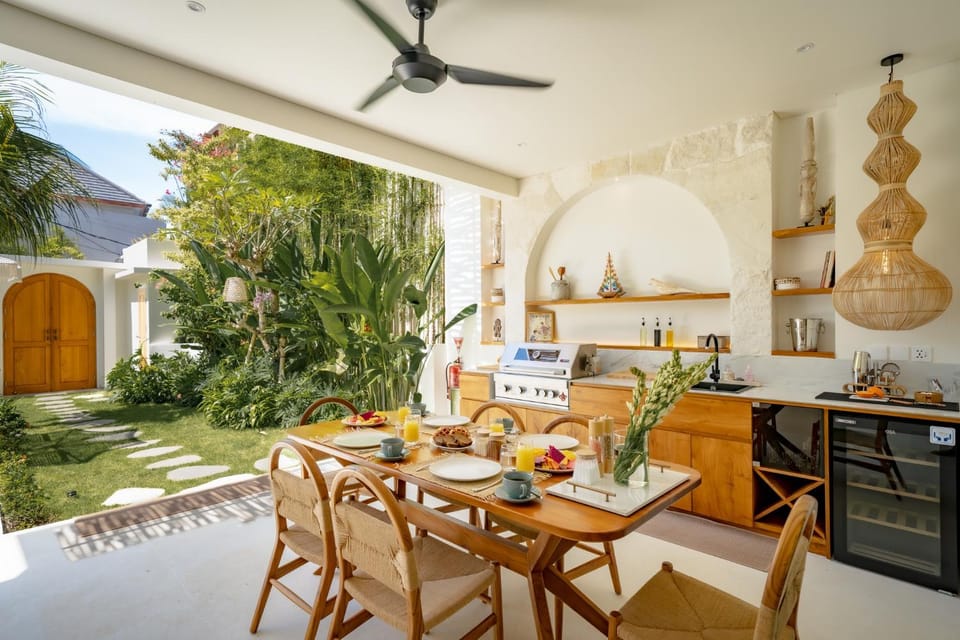 BBQ facilities, Kitchen or kitchenette, Dining area