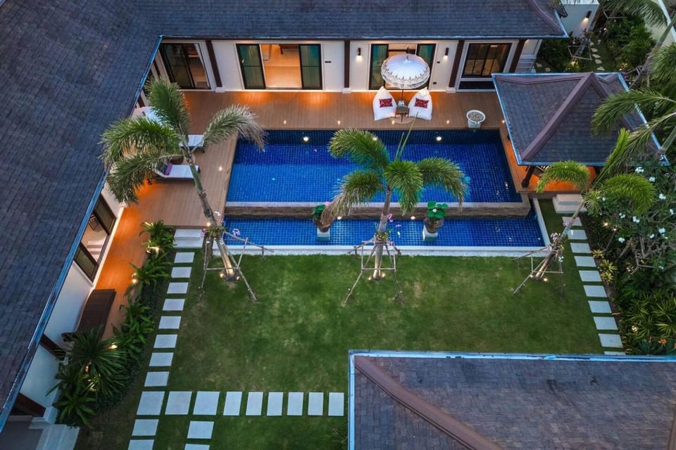 Tranquil 4BR Garden Pool Oasis - Layan Beach House in Choeng Thale