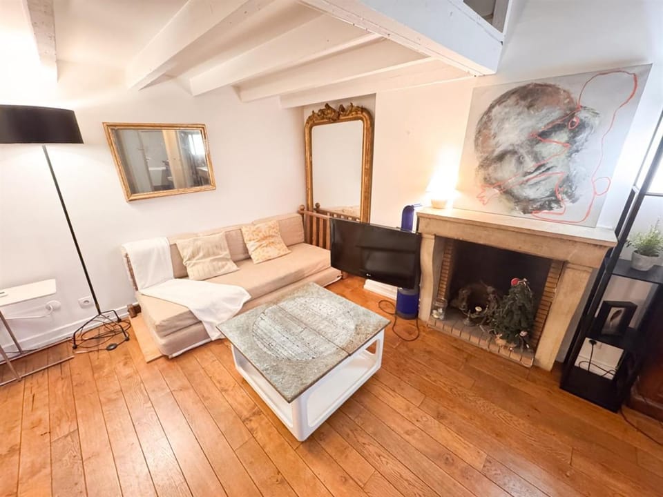 8 Historic Latin Quarter Flat Walk to Louvre & Metro Apartment in Paris