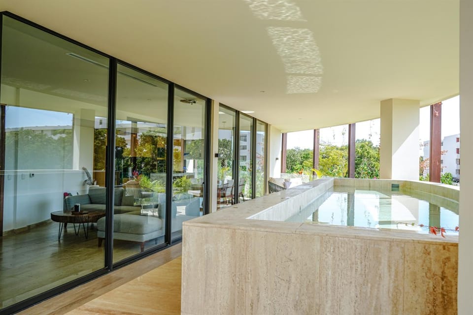 1BR Private Pool Jungle View Romantic Apartment in State of Quintana Roo