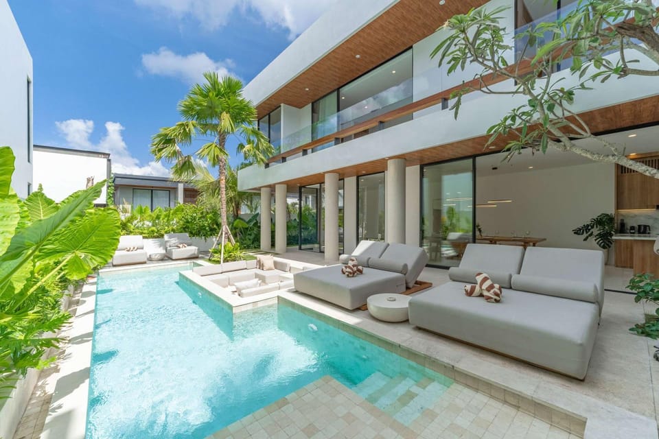 Brand New Villa Crystal Luxury 4BR - Private Pool and Rooftop in Berawa, Canggu Villa in North Kuta
