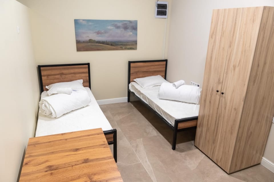 Bed, Photo of the whole room, Bedroom, wardrobe