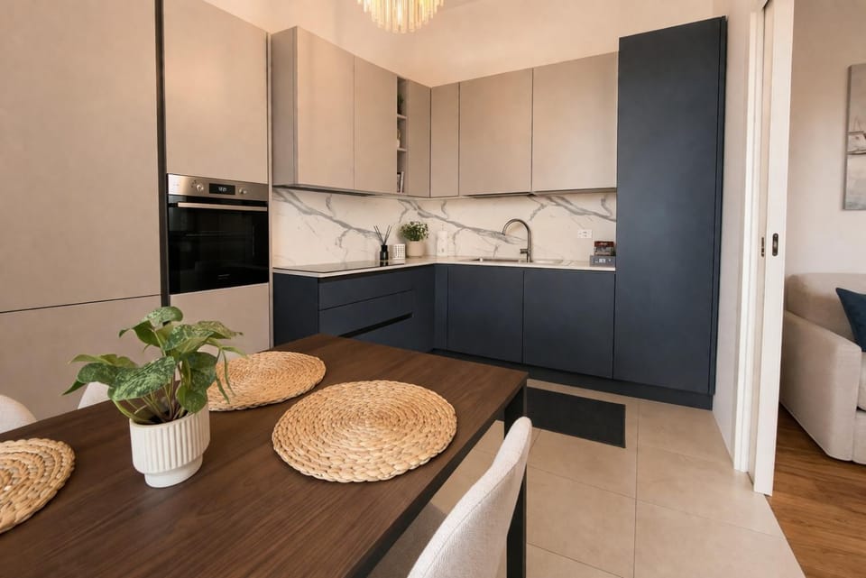 Kitchen or kitchenette, Dining area, minibar, pet friendly, stove