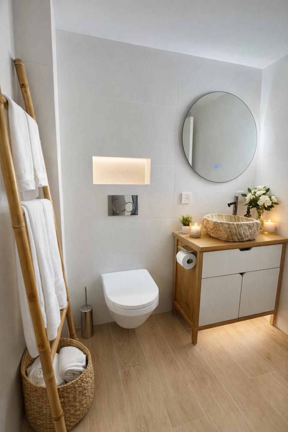 Toilet, Bathroom, towels