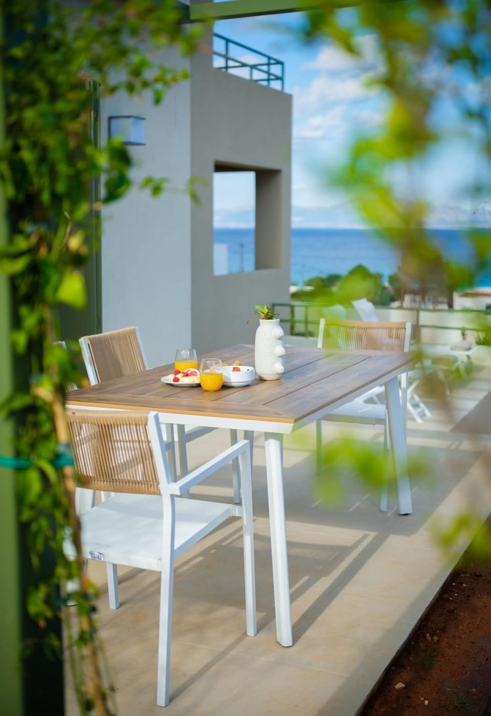 Balcony/Terrace, Decorative detail, Sea view