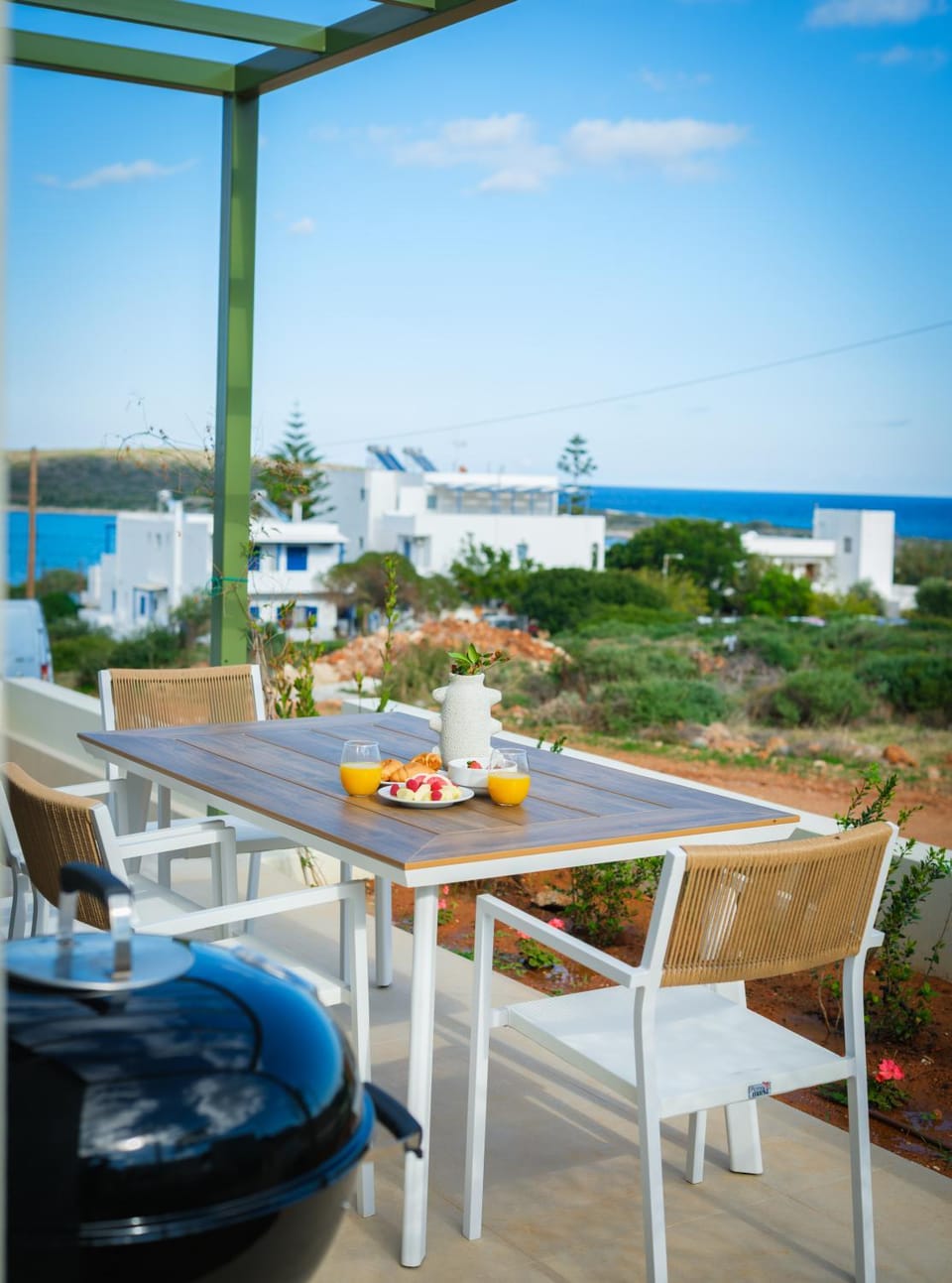 BBQ facilities, Balcony/Terrace, Balcony/Terrace, Sea view